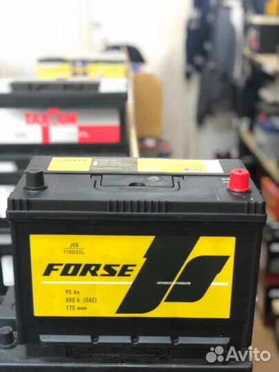 Аккумулятор Forse Asia 95 на Инфинити