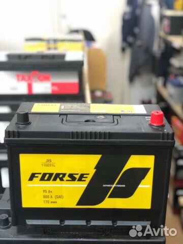 Аккумулятор Forse Asia 95 на Инфинити