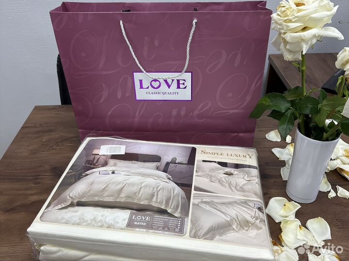 Постельное белье евро новое