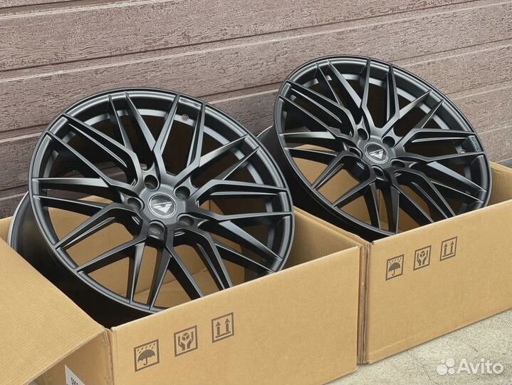 Диски Р 19 5х112 Vorsteiner V107 черн мат