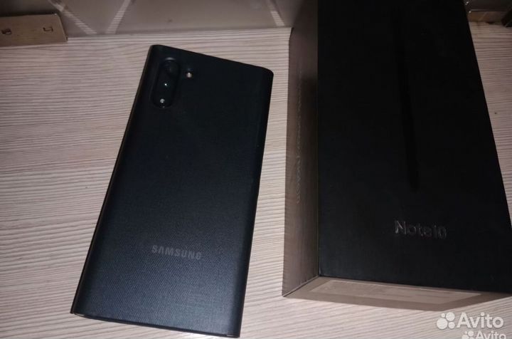 Оригинальный чехол samsung Note 10