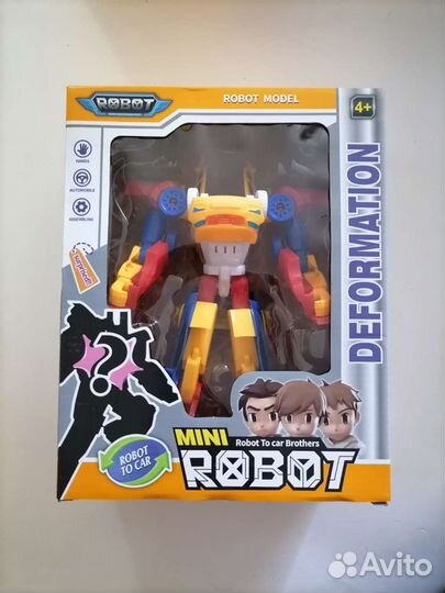 Робот трансформер новый
