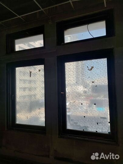 Пластиковые/алюминиевые окна бу много