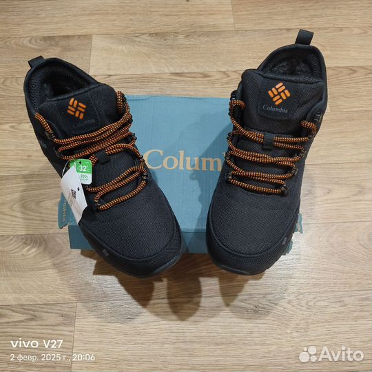 Кроссовки новые зимние Columbia Waterproof Люкс