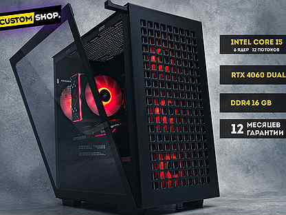 Новый Игровой пк i5 12400F + RTX 4060