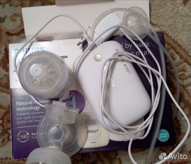 Молокоотсос philips avent электрический