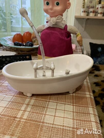 Кукла Барби,Ванная, стиральная машина для барби