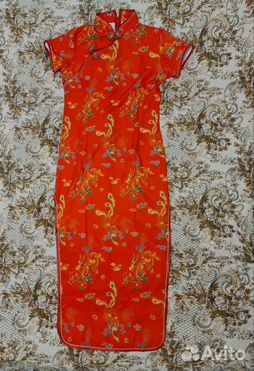 Китайское платье ципао