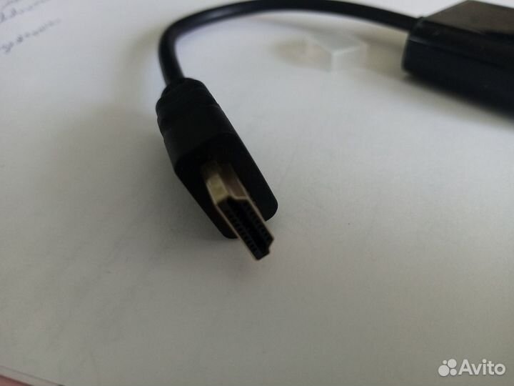 Переходник HDMi на VGA для подключения VGA к hdmi