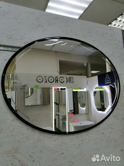 Тумба с раковиной и зеркалом 