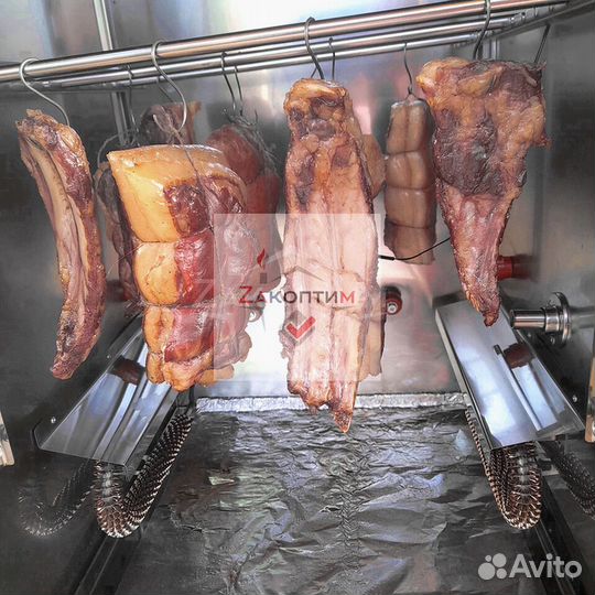 Дымогенератор с коптильней. Из нержавейки 250нппэ