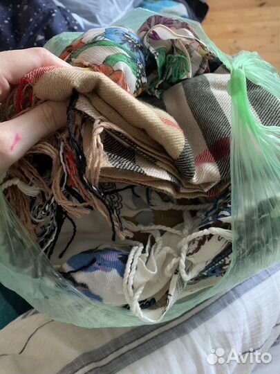 Женскте шапки и шарфы пакетом