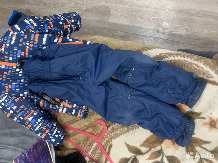 Продам зимний комплек для мальчика на рост 104-110