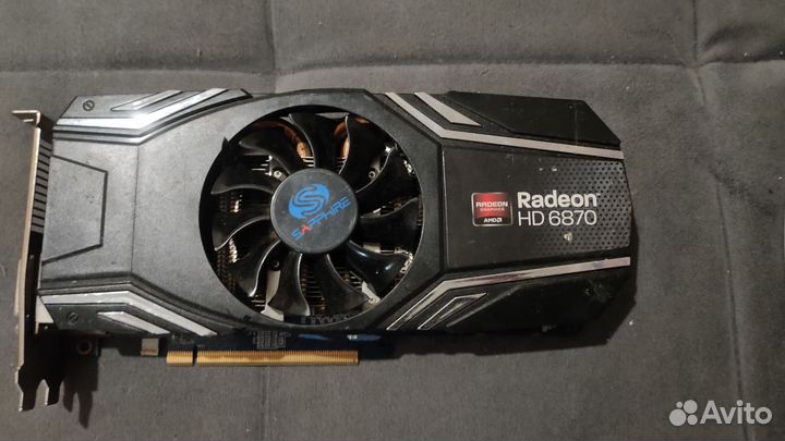 Видеокарта radeon hd6870