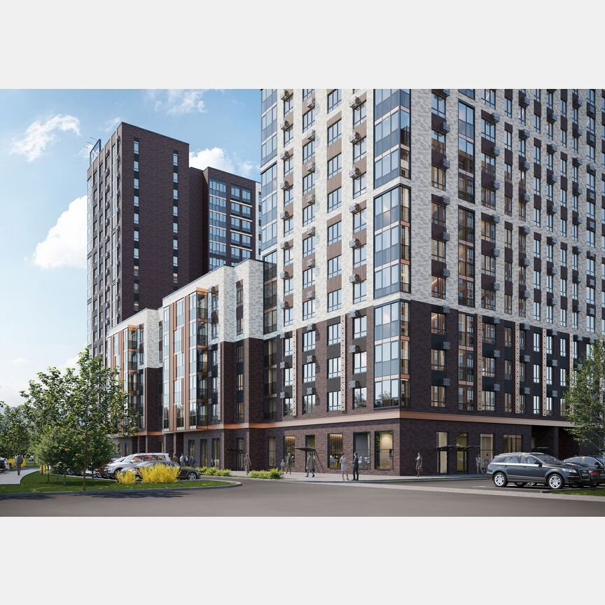 1-к. квартира, 49,9 м², 2/16 эт.