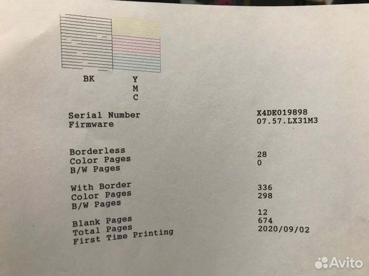 Мфу цветное Epson l4150 wifi