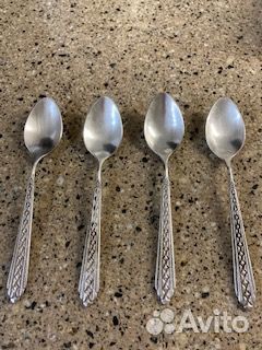 Ложка чайная посеребренная клеймо мк 2 СССР 1970г