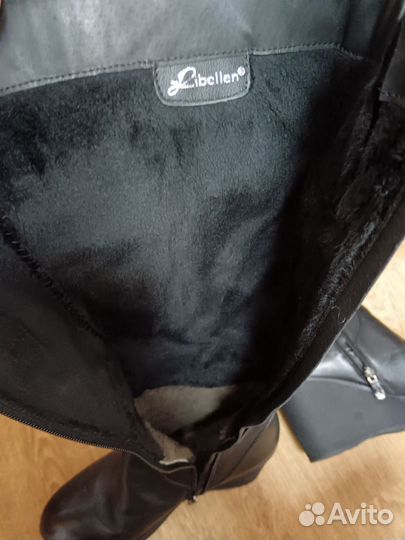 Сапоги женские зимние натуральная кожа