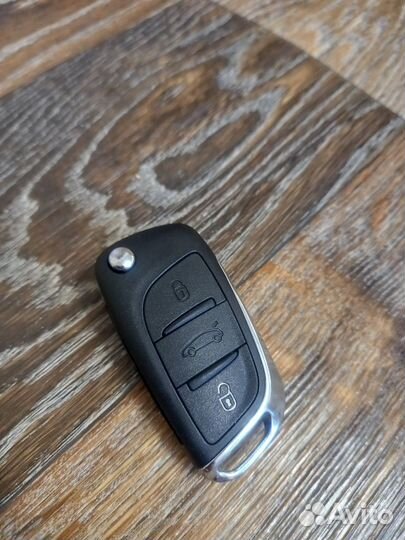 Ключ зажигания Citroen C4 B7