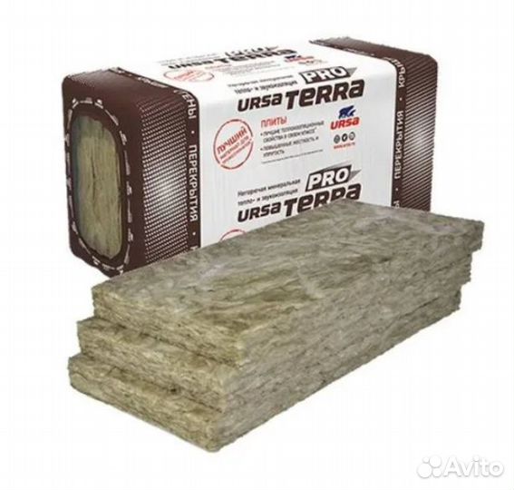 Утеплитель Урса Terra 37PN- (20 плит) -1250-610-50