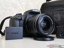 Зеркальный фотоаппарат Canon 1200D Как новый