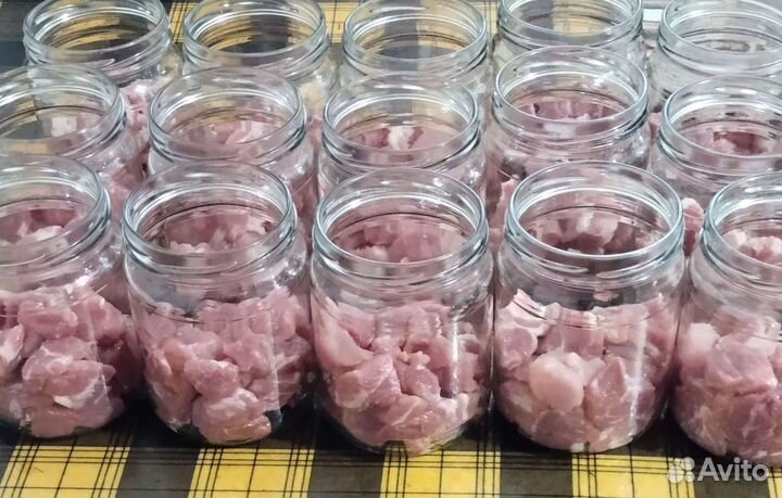 Тушенка/каши с мясом/рыбные консервы домашние