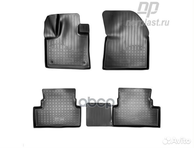 Коврики салона (полиуретан) NPA11-C64-320 norplast