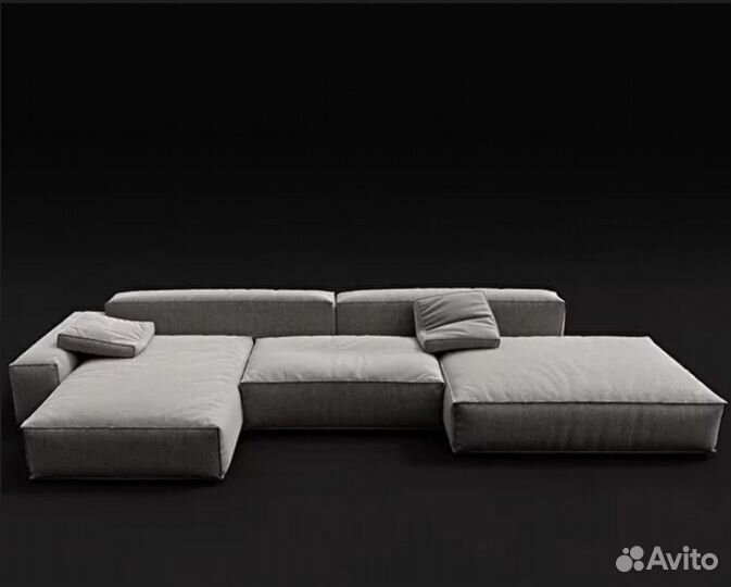 Диван со спальным местом 4400х1800 мм