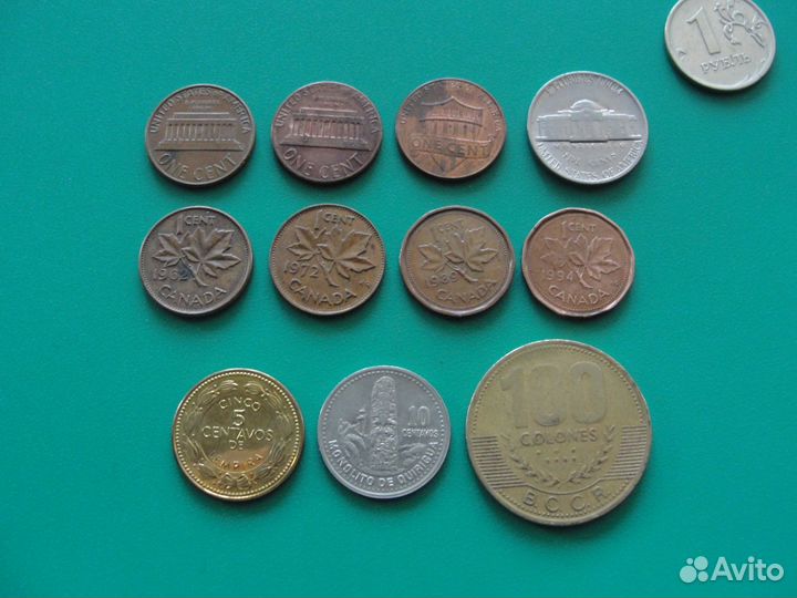 Монеты Северной Америки и её островов