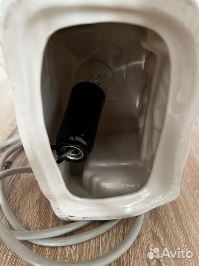 Фарфоровый домик ночник