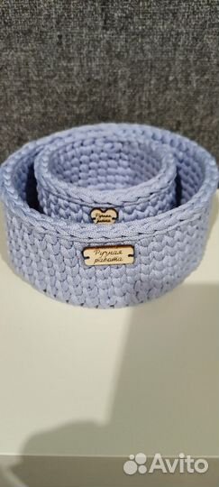 Корзинки интерьерные