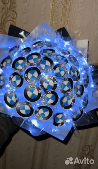 Декоративный букет светящийся