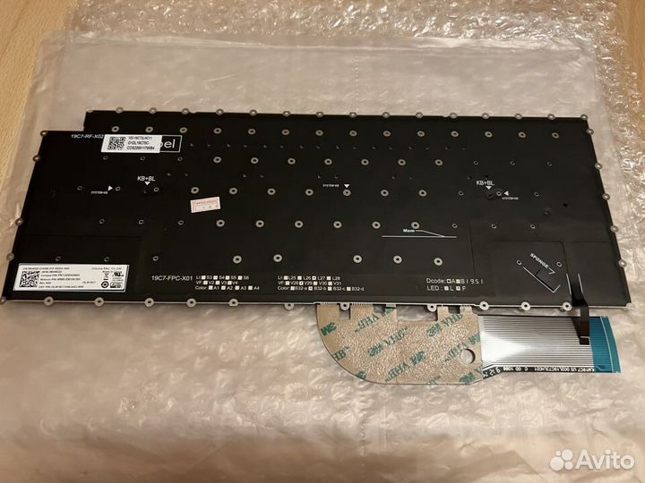 Клавиатура Dell XPS 15 9500 Ru