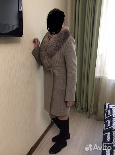 Пальто женское зимнее 44