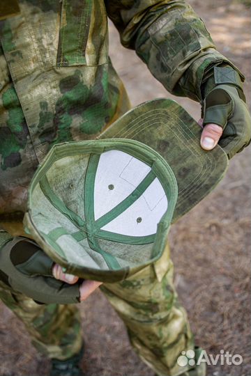 Кепка тактическая мох, мультикам, черная