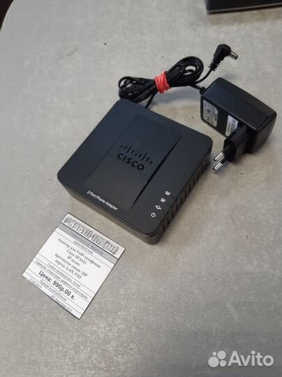 Адаптер для VoIP-телефонии Cisco SPA112