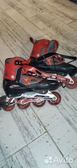 Роликовые коньки детские раздвижные