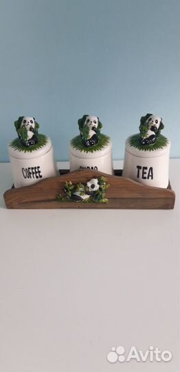 Набор для хранения чая, кофе, сахара