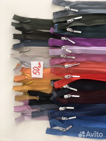 Молния(замок)потайная,спираль