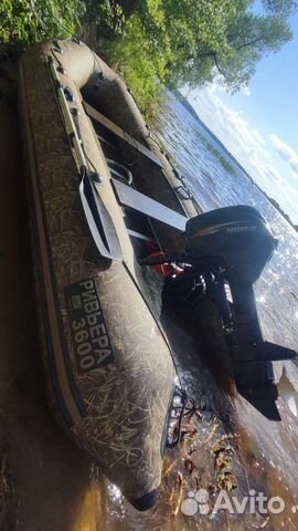 Лодка пвх с мотором бу