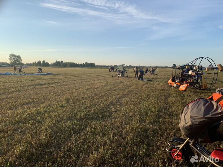 Обучение полетам на паралете