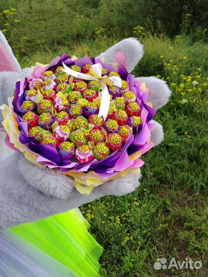 Букет из чупа чупсов