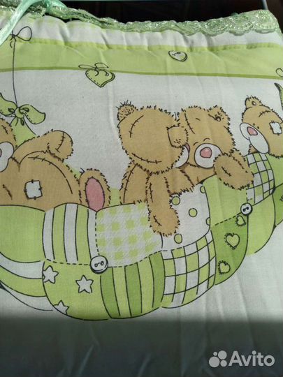 Бортики в детскую кроватку