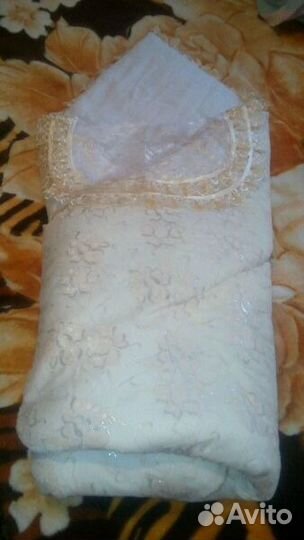Одеяло на выписку(весна/осень)