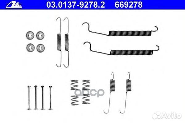К/т установочный колодок Renault/ATE/ 030137927
