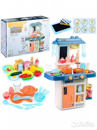 Детская кухня со звуком новая