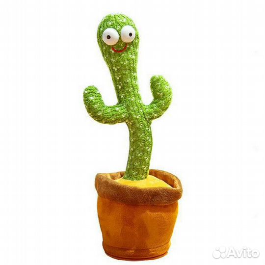 Кактус танцующий в шляпе 6216-1