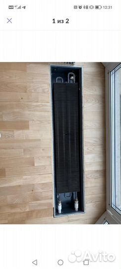 Внутрипольный конвектор