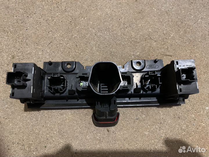 Блок кнопок обогрева Форд Фокус 2 черный