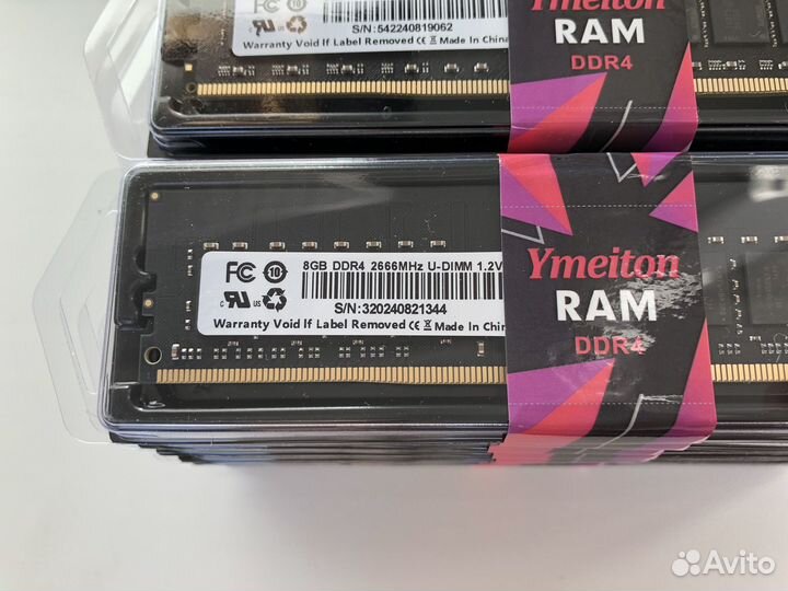 Оперативная память DDR4 8gb, 16gb, 32gb для пк